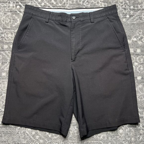 FootJoy Other - FootJoy FJ Golf Shorts Men's 32 Performance Chino Black 9" Inseam Classic Sports
